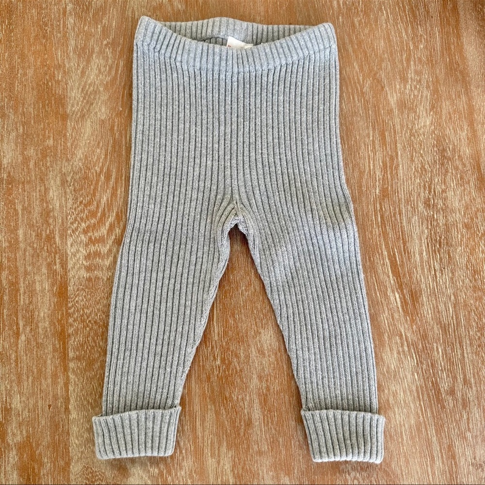 Like new cotton ribbed leggings Hannah andersson